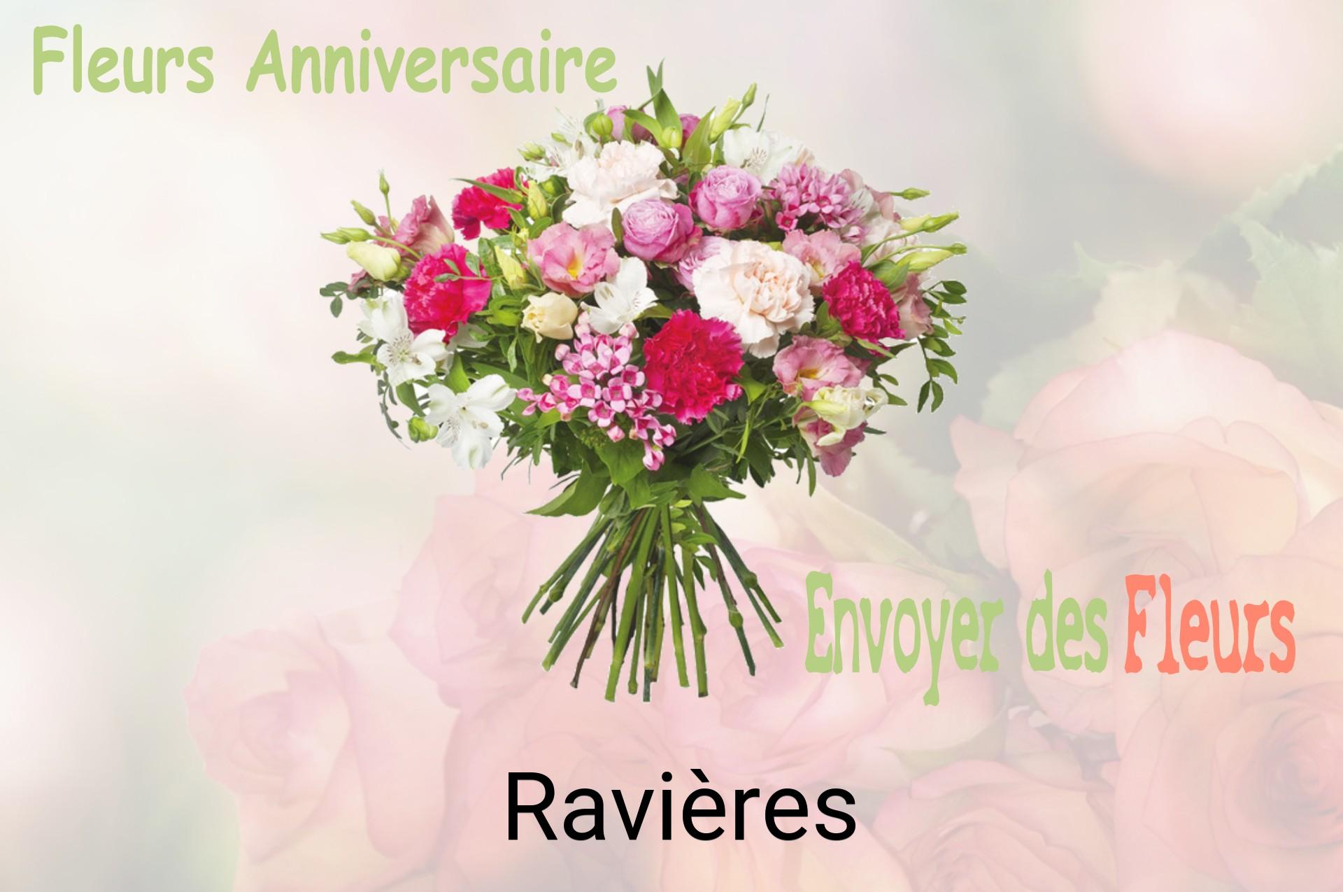 Bouquet de fleurs d’anniversaire livré à Ravières